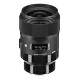 Lente Sony E 35mm F/1.4 Full-frame Autofoco