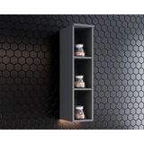 Nicho Para Cozinha Aéreo Americana 20cm Cinza - Henn