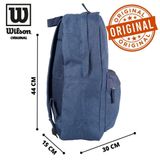 Mochila Esportiva Escolar Trabalho Wilson Azul 25 Litros