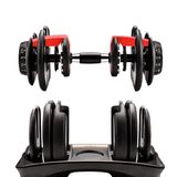 Halter Regulável 24kg - Anilha Dumbbell Ajustável