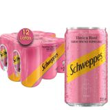 Tônica Schweppes Rose Frutas Vermelhas 220ml (12 Latas)