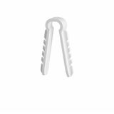 Bucha Clamp 4mm - 50 Und - Nylon - Fixação De Cabos