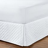 Saia Box Solteiro Matelada 01 Peça - Branco