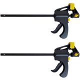 Kit 2 Mini Grampos Sargento 150mm Eda Profissional