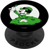 Disney Mickey Mouse Four Leaf Clover St. Patrick's Day PopSockets PopGrip: Aperto permutável para telefones e tablets