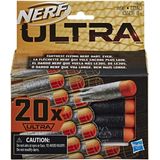 NERF Ultra One 20-Dart Refill Pack - Os dardos voadores mais distantes de todos os tempos - compatível apenas com Ultra Blasters