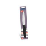 FACA PARA CHURRASCO JUMBO 5 PLENUS PRETO LAMINA DE ACO INOX E CABO DE POLIPROPILENO TRAMONTINA