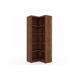 Closet De Quarto Me4132 C/ 4 Prateleiras Nogal - Tecno Mobili