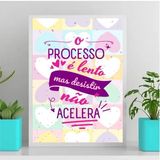Quadro Processo Lento 45x34cm - Decoração Sala, Cozinha