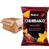 Tortilla Chips Churrasco 50g (12 Pacotes) - Snack Crocante