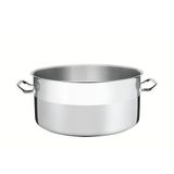 Caçarola Rasa Tramontina Professional Em Aço Inox Com Fundo Triplo Sem Tampa 40 Cm 23 L Tramontina