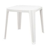 MESA PLASTICA MONOBLOCO RIVIERA BRANCA