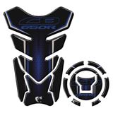 Kit Adesivo Protetortanque E Bocal Honda Cb 650r + 2018 Azul Azul