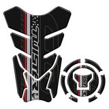 Kit Adesivo Protetortanque E Bocal Honda Twister + 2018 Vermelho