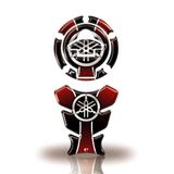 Kit Protetor Tanque Yamaha Acima 2016 Diapasão Diapasão Vermelho