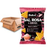 Tortilla Chips Belive Sal Rosa E Ervas 50g (12 Pacotes)