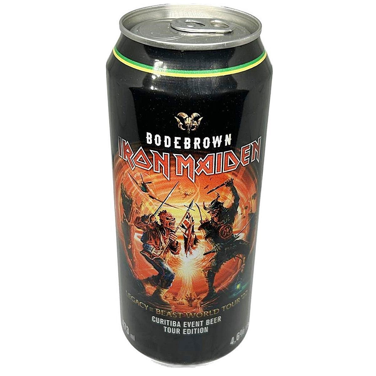 Cerveja Legacy 473ml Iron Maiden Tour Brasil 2022 Bodebrown