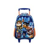 Mochila Infantil Patrulha Canina Xeryus 27x35x14cm Azul