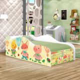 Mini Cama Fun Fazendinha E Balões Infantil Com Colchão