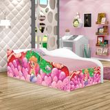Mini Cama Fun Sereia E Corais Infantil Com Colchão