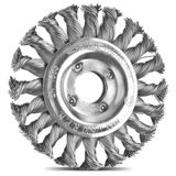 Escova Circular Arame Entrançado 4.1/2&#39;&#39;x1/2&#39;&#39; Tramontina Pro Tramontina