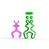 Cortador Roblox Rainbow Friends - Pink Modular Tamanho 7 Cm