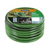 Mangueira Flex Para Jardim Tramontina Verde Com Faixa Preta Em Pvc 4 Camadas 25 M