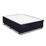 Cama Box Baú Queen Universal Courano Black (158x198x35) - Ortobom