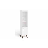 Cristaleira Sala Jantar Rt3105 C- 1 Porta E 1 Gaveta Branco - Movelbento