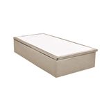 Cama Box Baú Universal Solteiro Courano Clean (88x188x35) - Ortobom