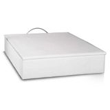Cama Box Baú Casal Universal Courano White (138x188x35) - Ortobom