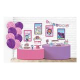 Kit Festa Casa Mágica De Gabby - Decoração 62 Peças