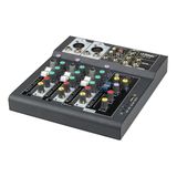 Mesa De Som Digital Usb 4 Canais Bluetooth Le-710