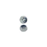 Porca Trava 6mm Parloc - 20 Unidades - Nylon