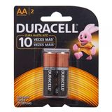 Pilhas Alcalinas Duracell Aa - 2 Pilhas