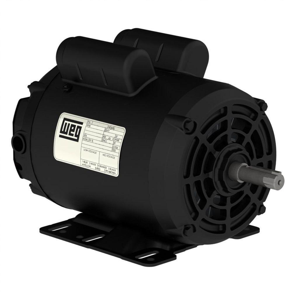 Motor Elétrico Weg 5 Cv Monofásico Ip21 2 Polo 60hz 220230 Wca1 ...