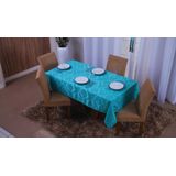 Toalha Mesa Jacquard 4 Lugares 1,35x1,50 Tiffany