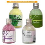 Kit 4 Sais De Banho Espumante Para Banheira Hidro 250g Cada