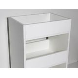 Mesa Auxiliar Ma Service Branco 42x65x30cm