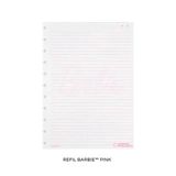 Refil Pautado Barbie Pink A5 50fls - Caderno Inteligente