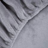 Lençol Plush Flannel 100% Poliéster - Neutro - Casal