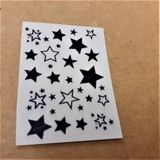 Tatuagem Temporária Estrelas Modelos Variados - Preço Único