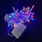 Pisca-pisca Luz Multifunção 100 Leds 9 Metros Branco