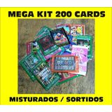 Kit 200 Cards - Homem Aranha, Enaldinho, Minecraft