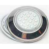 Refletor Led 9w Inox Rgb Baixa Frente - Brustecos