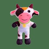 Pelúcia Vaquinha Resistente - Brinquedo Para Cães E Gatos