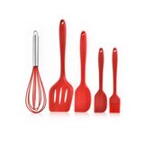 Kit Culinário Confeiteiro Conjunto Utensílios Silicone 5