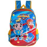 Mochila Escolar Aventureiros 44cm Estampa Casual 17 Litros
