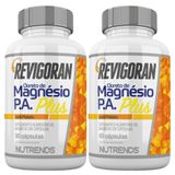 Kit 2x Revigoran Cloreto Magnésio P.a Plus 60 Cápsulas