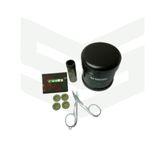 Kit Costura Militar Pote Hermético Eb Linha Agulha